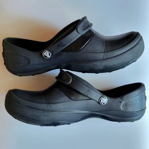 8.0 Navy Blue Crocs Slip-on Shoes